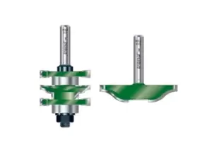 Image of Trend CR/PDS1X1/2TC Panel Door Set Ogee Cutter