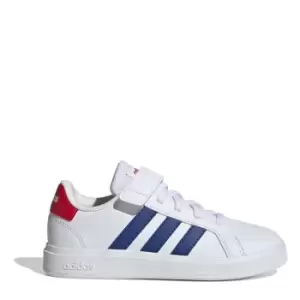 Image of adidas Grand Court Child Boys Trainers - White