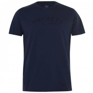 Image of Hackett Classic Logo T-Shirt - Navy595