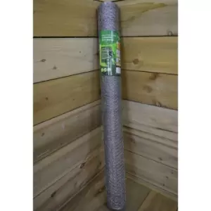 Image of 2 Pack of 10m Galvanised Metal Chicken Garden Wire Netting / Fencing