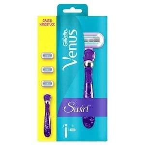 Image of Venus Swirl Starter Pack Razor & Blade Refill x3
