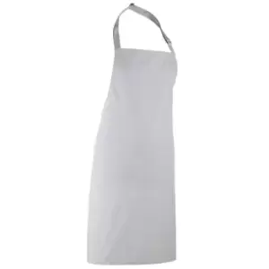 Image of Premier 'colours' Bib Apron / Workwear (pack Of 2) (one Size, Steel)