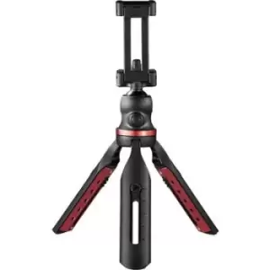 Image of Hama Solid Table easel 1/4 Working height=16 - 19cm Black Ball head, Level, incl. mobile phone holder