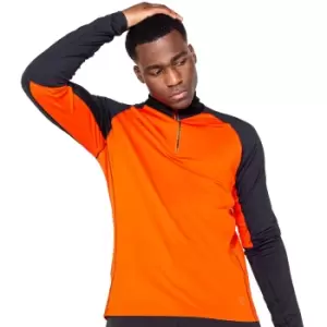 Image of Dare 2b Elite Mens Fuser Quarter Zip Core Fleece Jacket S- Chest 38', (97cm)