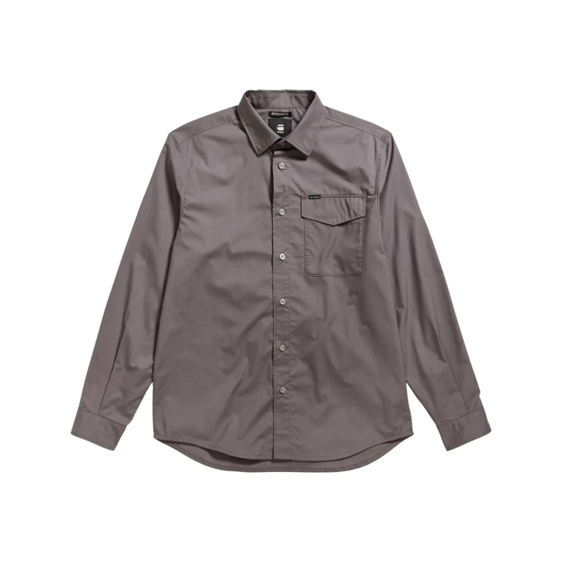 Image of G-Star Long sleeve shirt G-Star Rine Regular Gris Male S