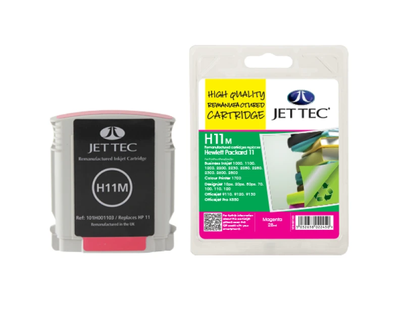 Image of Jet Tec H11M ink cartridge Standard Yield Magenta