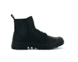 Image of Palladium Boots Unisex PAMPA HI ZIP LTH ESS BLACK/BLACK