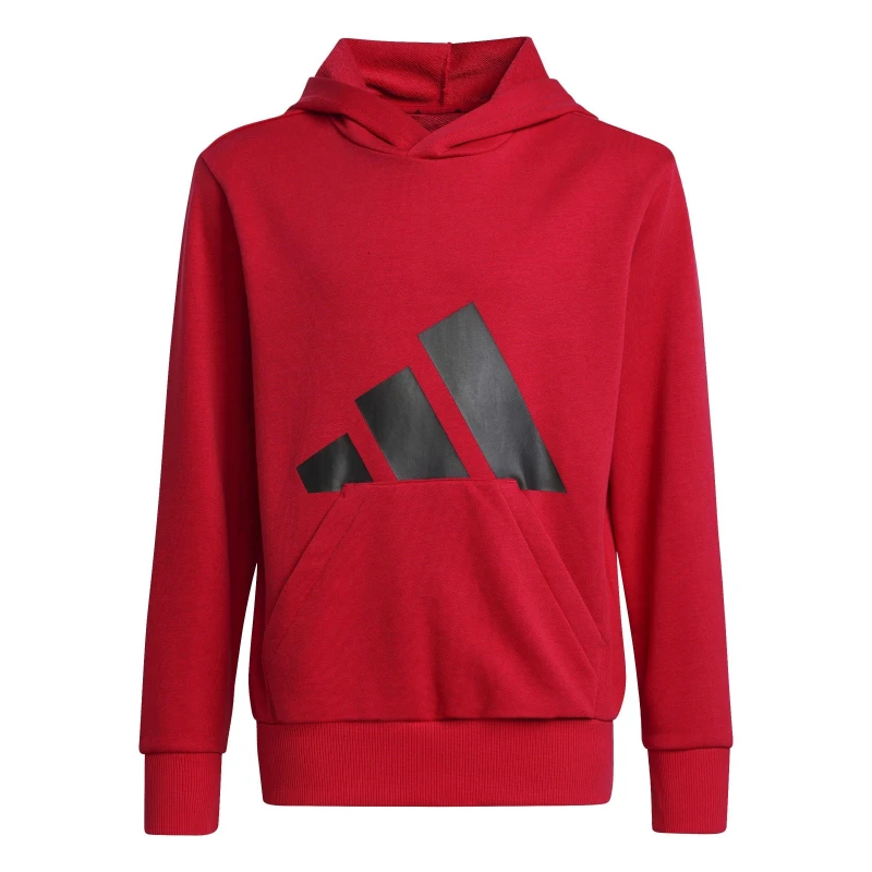 Image of adidas Essentials Hoodie Juniors Red/Black male 13 Years