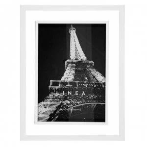 Image of Linea Cove Poster Frame - White