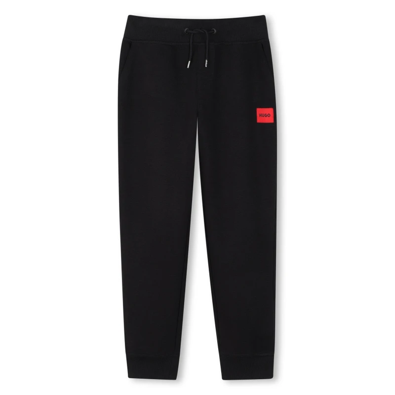 Image of Hugo Logo Jogger Jn62 Black 09B male 6Y