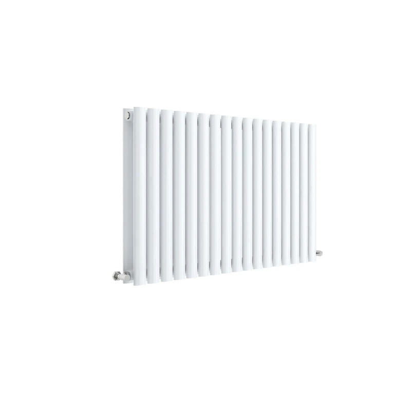 Image of Balterley Horizontal Double Panel Radiator 3755 BTU Gloss White 600mm x 992mm White