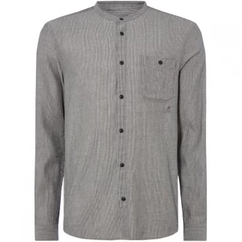 Image of Label Lab Mimosa Broken Stripe Shirt - Off White