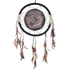 Image of Wolf Companions 34cm Dreamcatcher