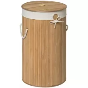 Image of Kankyo Natural Round Laundry Hamper - Premier Housewares