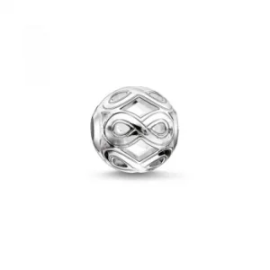 Image of Ladies Thomas Sabo Sterling Silver Karma Beads Infinity Bead