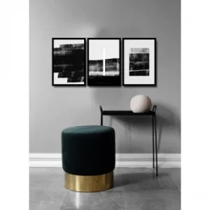 Image of 3PSCTCIZ-003 Multicolor Decorative Framed MDF Painting (3 Pieces)