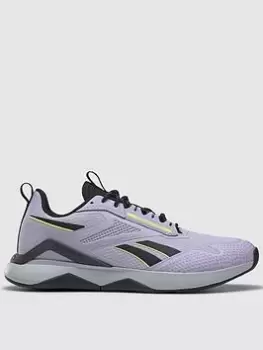 Image of Reebok Nanoflex Adventure TR Trainers - Purple, Purple, Size 8, Women