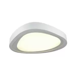 Image of Larissa Lighting - Larissa Kythrea Ceiling LED White 30W, 3000K, 2400lm