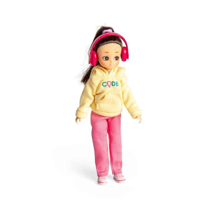Image of Lottie Dolls Coder Doll in Pink Pink Unisex