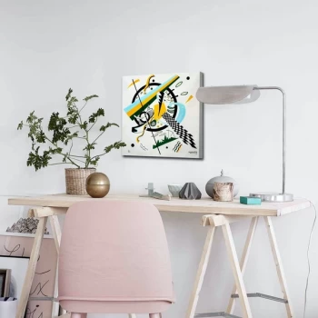 Image of 4545ABSC - 008 Multicolor Decorative Canvas Painting