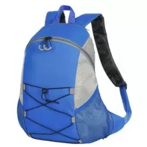 Image of Shugon Adults Unisex Chester Backpack (One Size) (Royal/Light Grey) - Royal/Light Grey