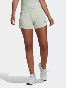 Image of adidas Hiit Training Knit Shorts, Green Size XS Women
