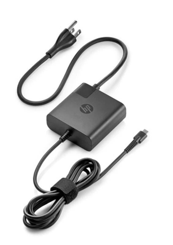 Image of HP L65505-003 power adapter/inverter Indoor 65 W Black