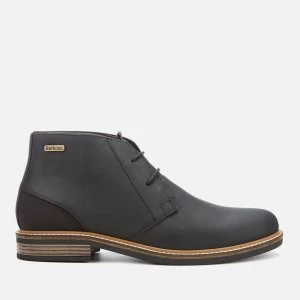 Image of Barbour Mens Readhead Leather Chukka Boots - Black - UK 8