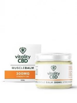 Image of Vitality CBD Vitality CBD Muscle Balm Natural 300mg, Multi, Women