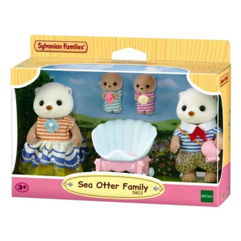 Image of Sylvanian Families Sylvanian Families Sea Otter Family Playset