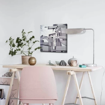 Image of 4545ABSC - 016 Multicolor Decorative Canvas Painting