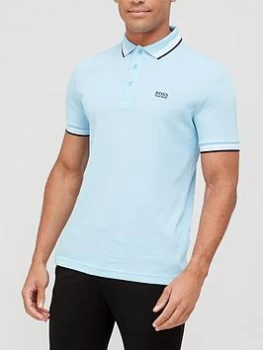 Image of Hugo Boss Athleisure Golf Paddy Polo Shirt Blue Size L Men