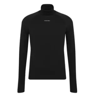 Image of Icebreaker Merino LS Roll Neck - Black