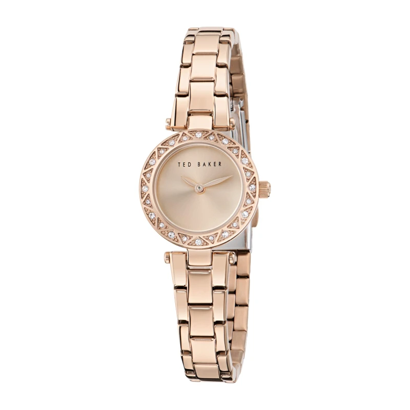 Image of Ted Baker Jolyye Quartz Analogue Watch Gold unisex One Size
