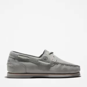 Image of Timberland Classic 2-eye Boat Shoe For Her In Grey Medium Grey, Size 4
