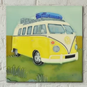 Image of VW roadtrip 8 x 8 Tile