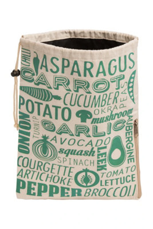 Image of Interiors by Premier Porter Vegetable Bag Green