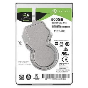 Image of Seagate BarraCuda Pro 500GB Hard Disk Drive