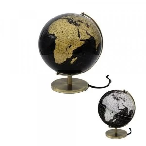 Image of Globe Black & Gold Light Up By Lesser & Pavey