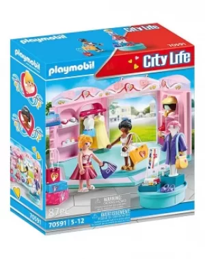 Image of Playmobil 70591 City Life Fashion Store