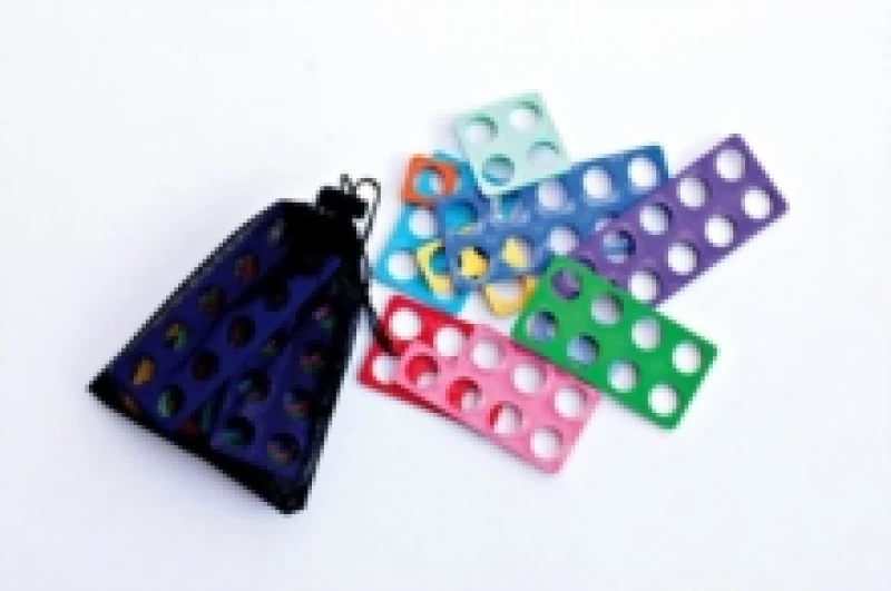 Image of Numicon Box Of Shapes 1 - 10