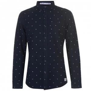 Image of SoulCal Deluxe AOP Oxford Shirt - Navy