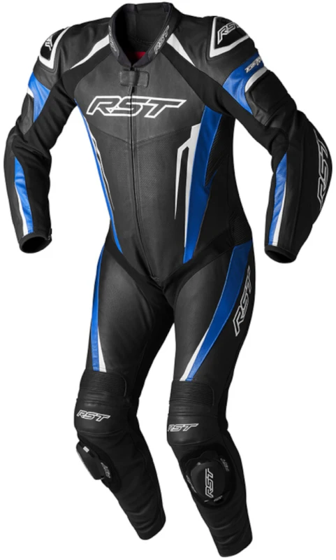 Image of RST Tractech Evo 5 One Piece Suit Blue Black White Size 56