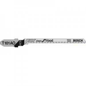 Image of Jigsaw blade T101 AO, clean for wood, 5-pack Bosch Accessories 2608630031 5 pcs