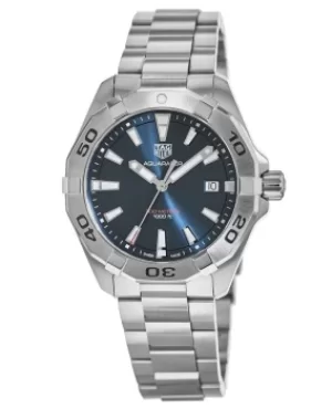 Image of Tag Heuer Aquaracer 300M 41MM Blue Dial Stainless Steel Mens Watch WBD1112.BA0928