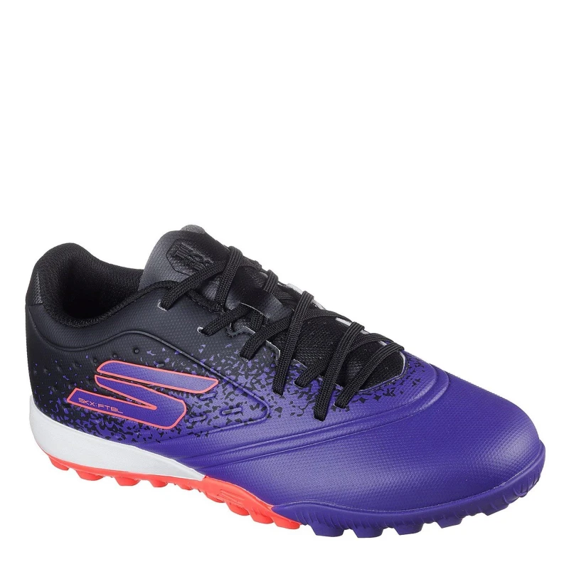 Image of Skechers Razor Junior Astro Turf Football Boots - Purple Purple 4
