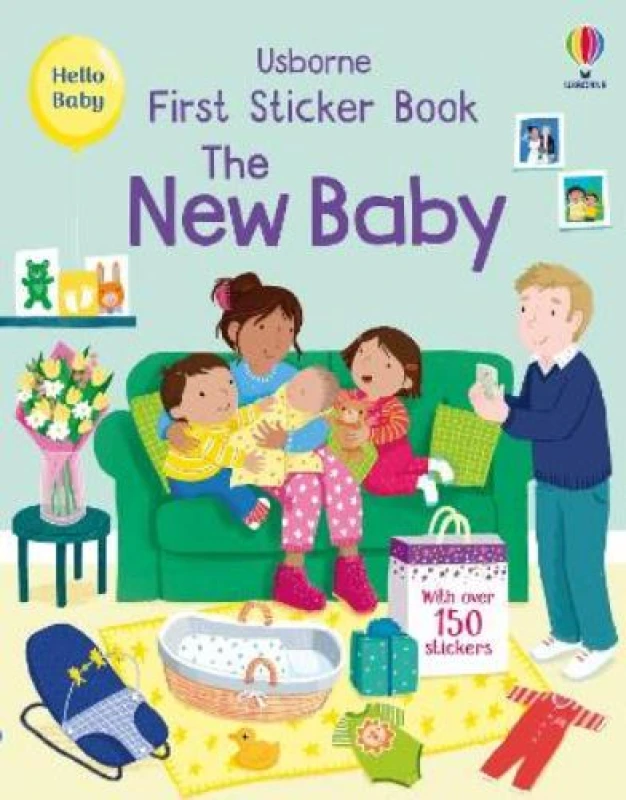 Image of First Sticker Book The New Baby Paperback / softback
