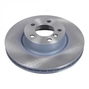 Image of Pair of Brake Discs 38576 by Febi Bilstein Front Axle
