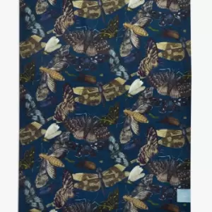 Image of Kew Living Jewels Single Tea Towel Midnight (Blue)