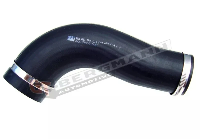 Image of GT-BERGMANN GT52-099 Turbocharger Hose with clamping pieces, Rubber with fabric lining Rubber with fabric lining Charger Intake Hose (3314)